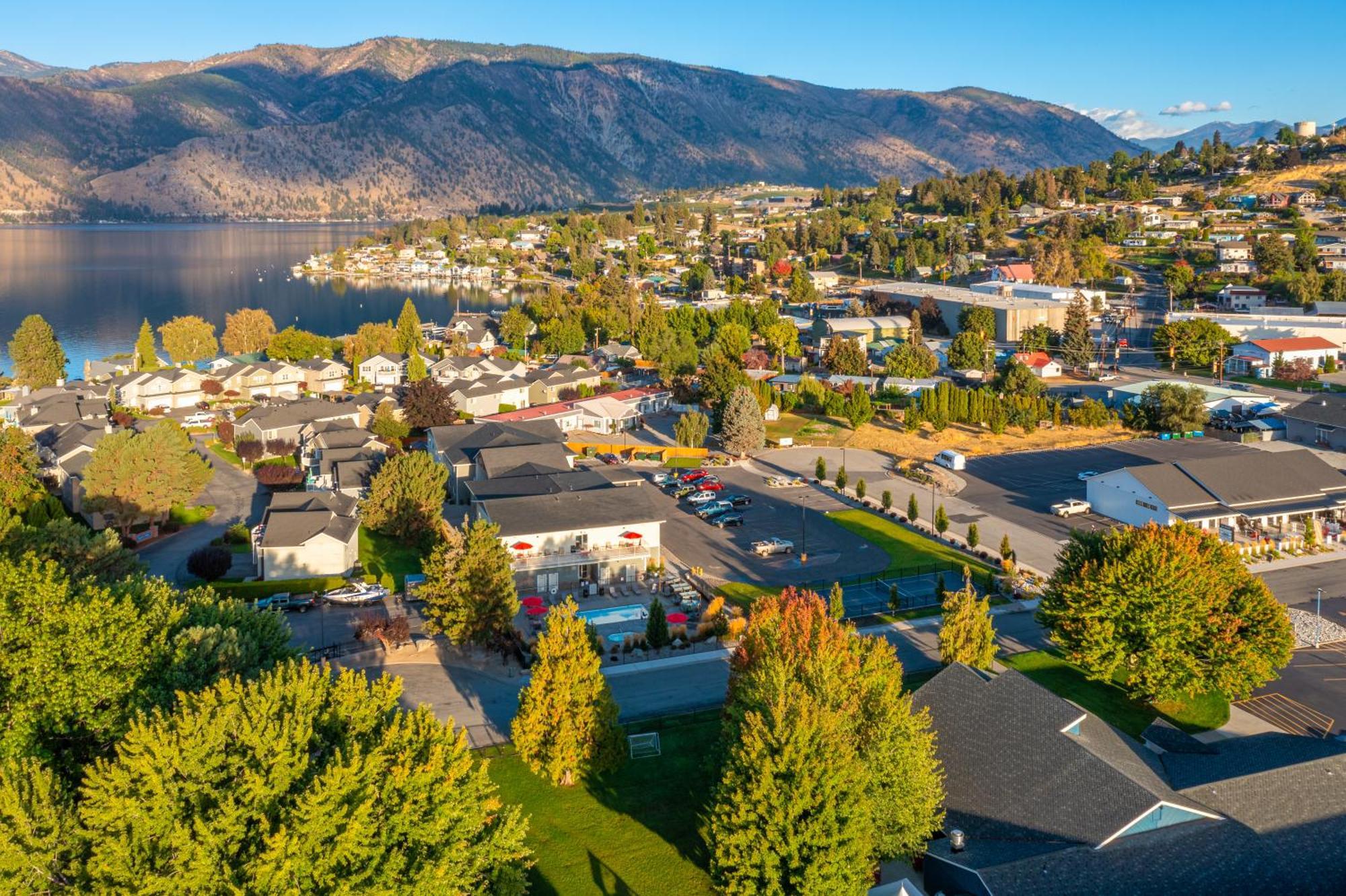 The Lodge Lake Chelan Manson Dış mekan fotoğraf